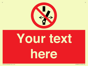 Custom prohibition Do not alter the state of the switch